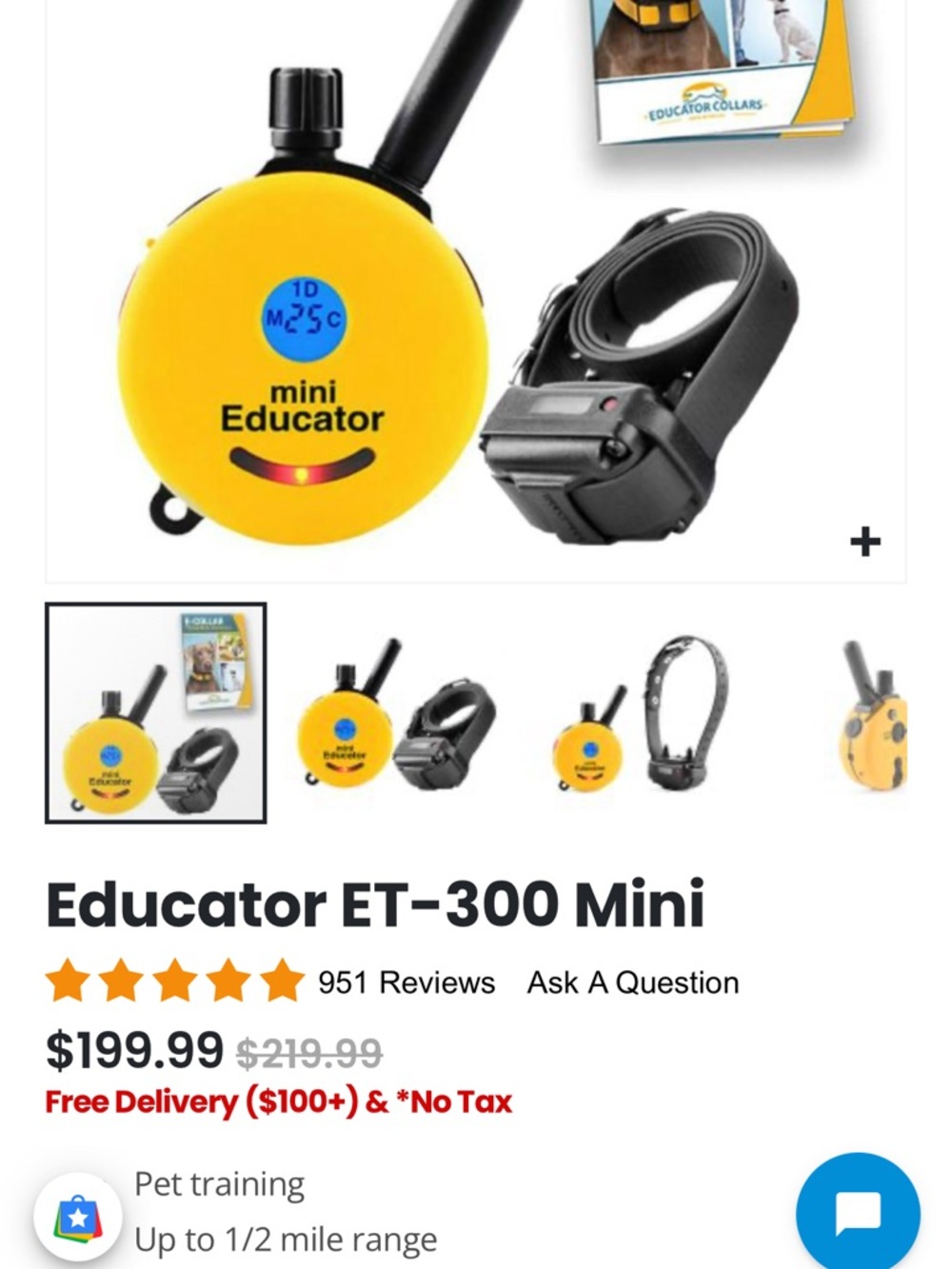 Mini Educator E-Collar